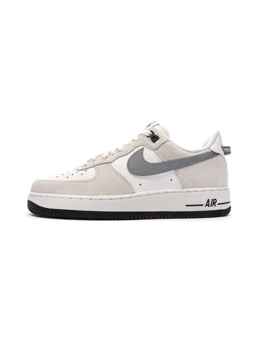 Baskets Blanc/Gris Homme Nike Air Force 1 '07 Lv8 2