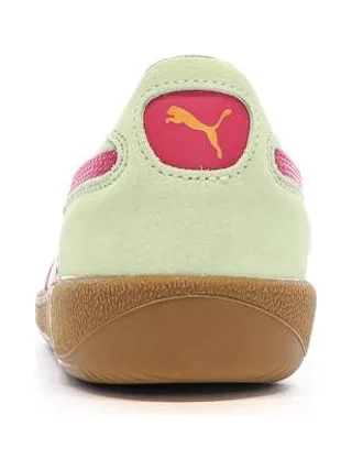 Baskets Verte/Rose Homme Puma Palermo 3