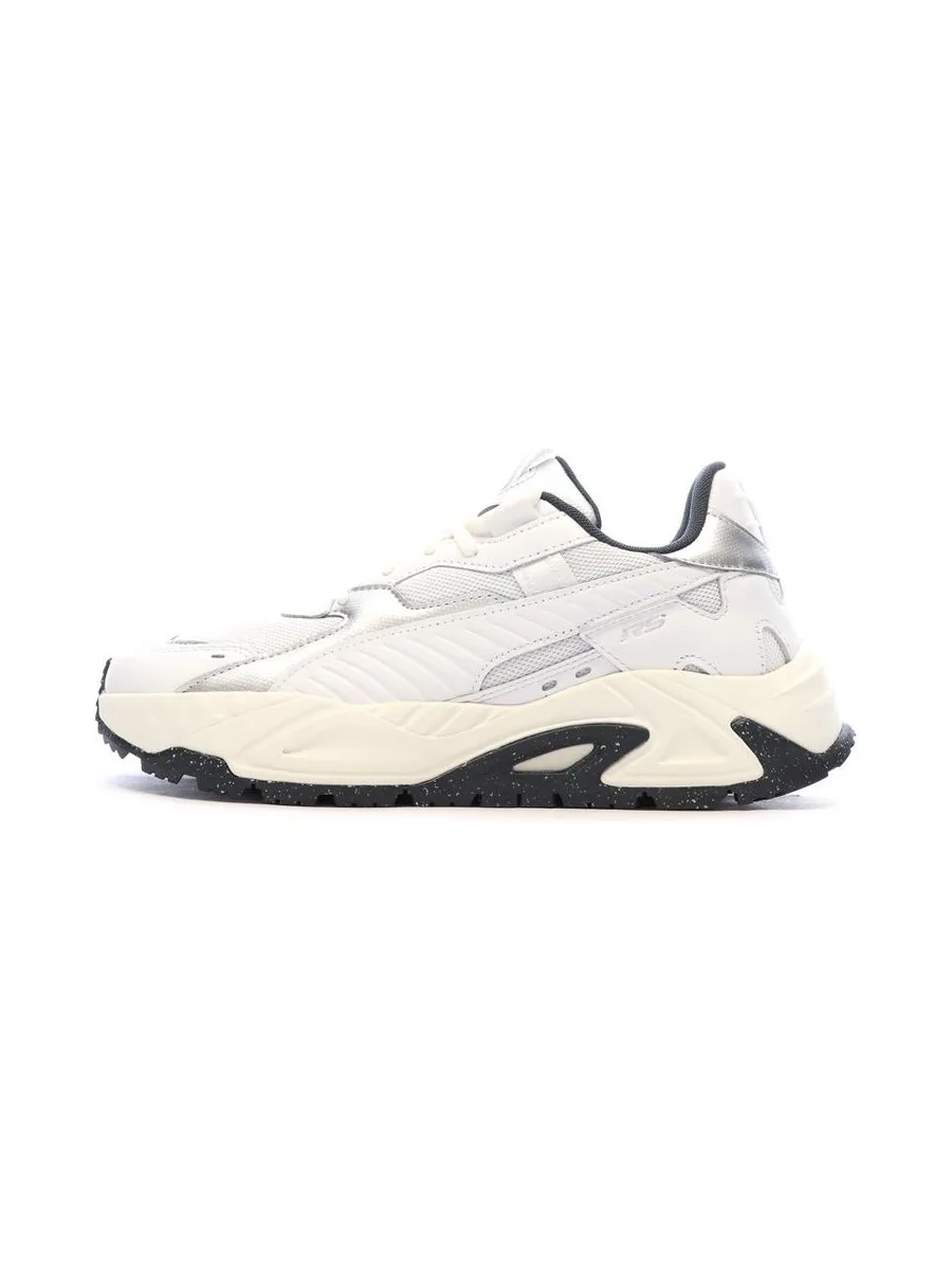 Baskets Blanches Mixte Puma RS-Trck Metallic 2