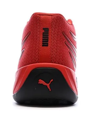 Chaussures de Basketball Rouges/Noires Homme Puma Court Pro 3