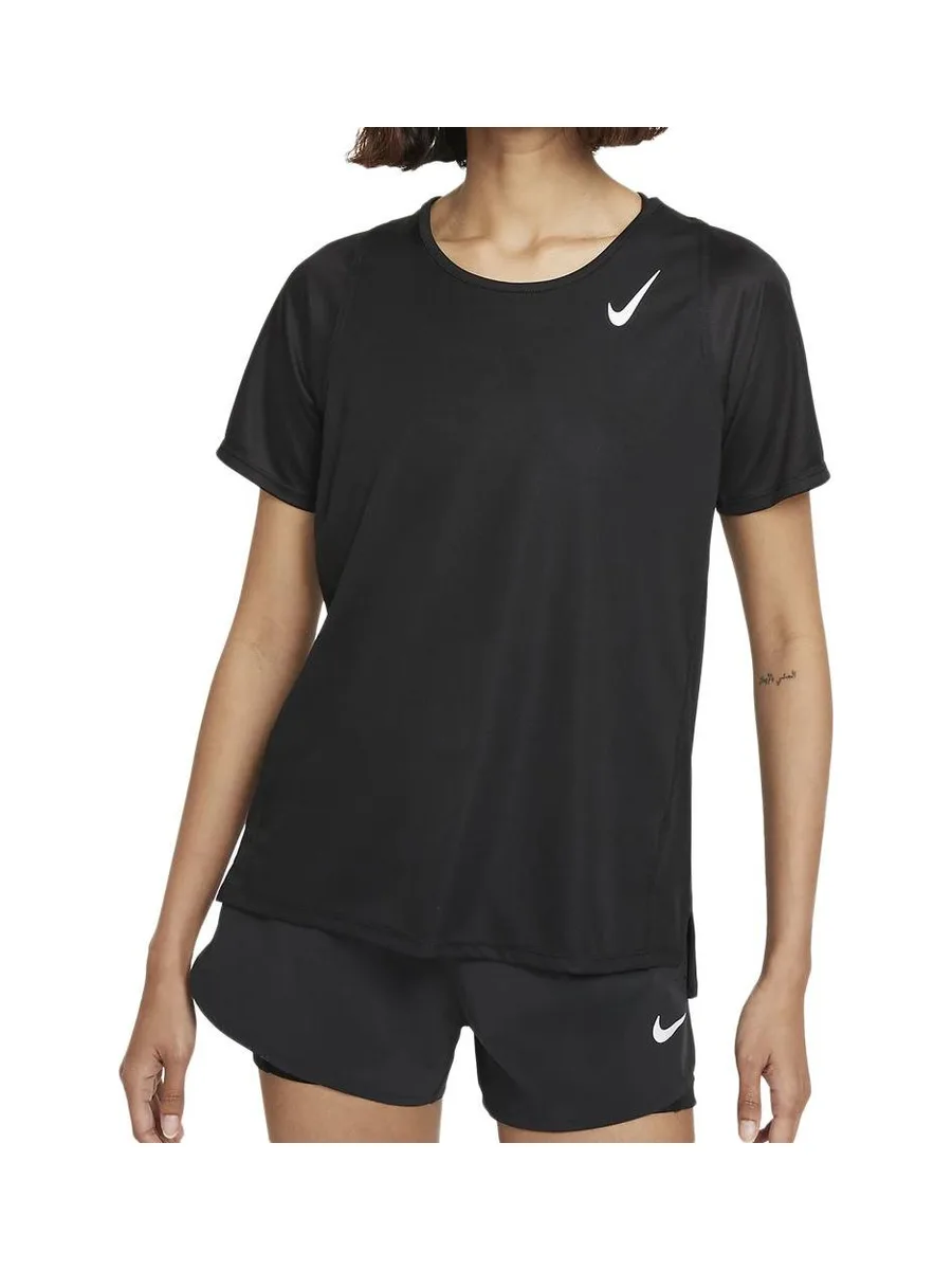T-shirt Noir Femme Nike Race Top 2