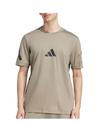 T-Shirt Marron Homme Adidas JE7541 1