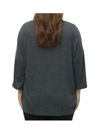 Pull Vert Femme Vero Moda Curve Brianna 3/4 2