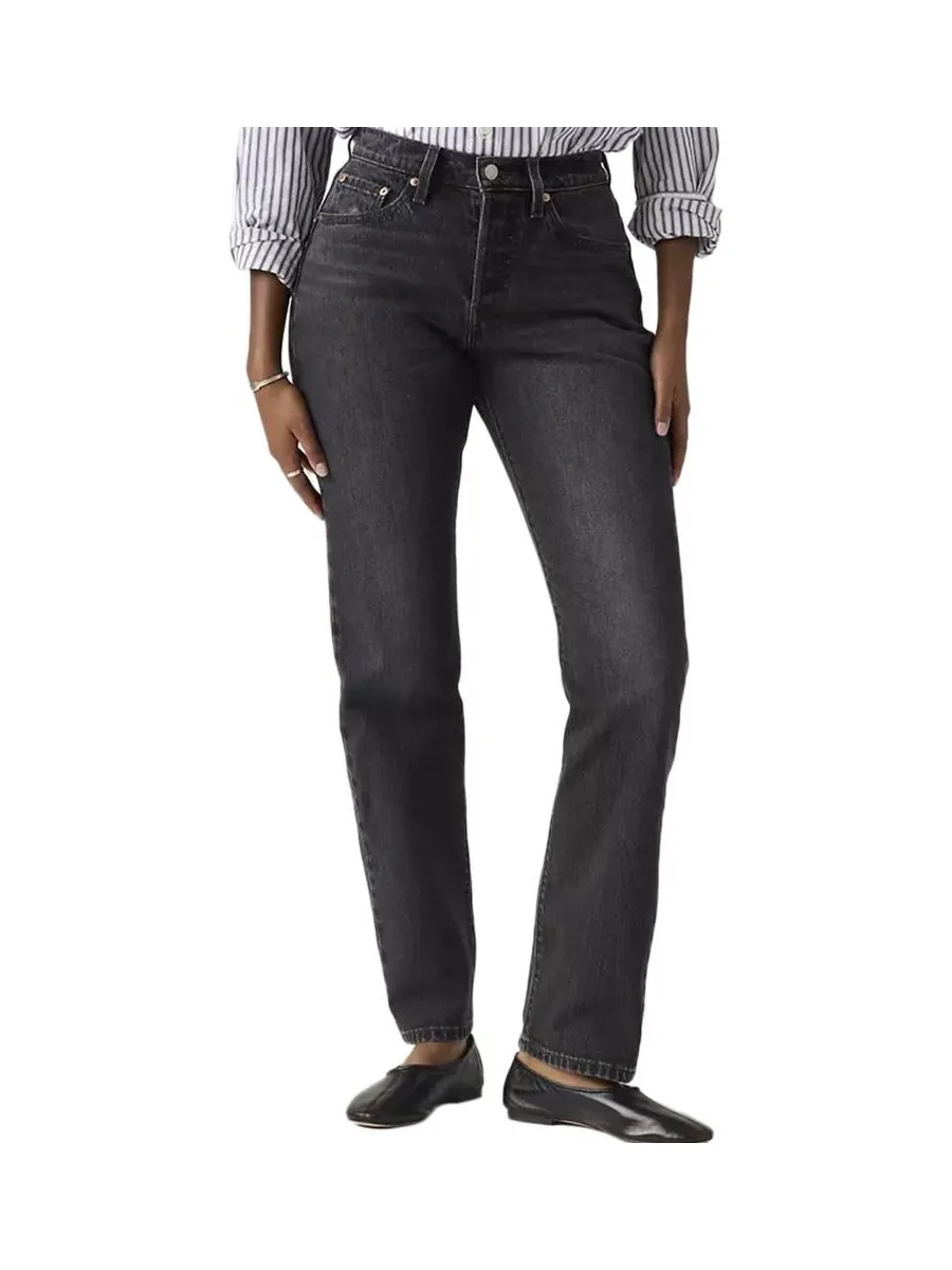 501 Jean Noir Femme Levi's Indigo Curve 1