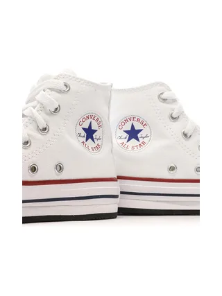 Baskets Blanches Enfant Converse All Star Eva Lift Canvas Platform 7