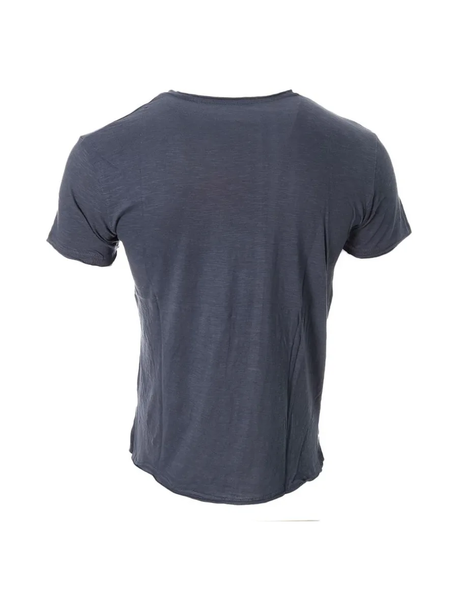 T-shirt Bleu Gris Homme Paname Brothers TED 4