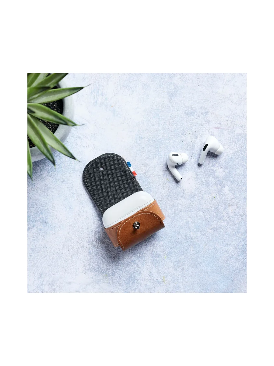 THIB - Étui AirPods 1 & 2 en liège - Naturel 142