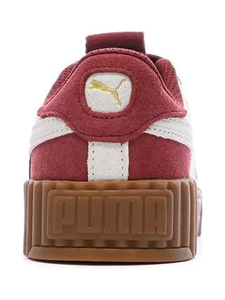 Baskets Rouge Femme Puma Carina 3.0 Luxe 3