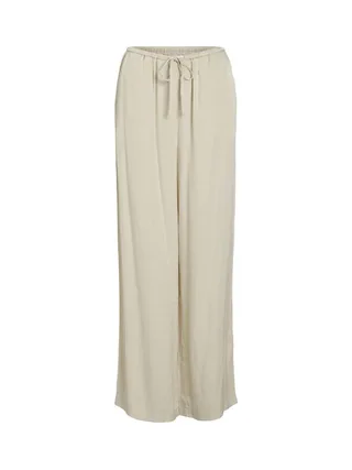 Pantalon fluide Beige Femme Vila Viselma 1