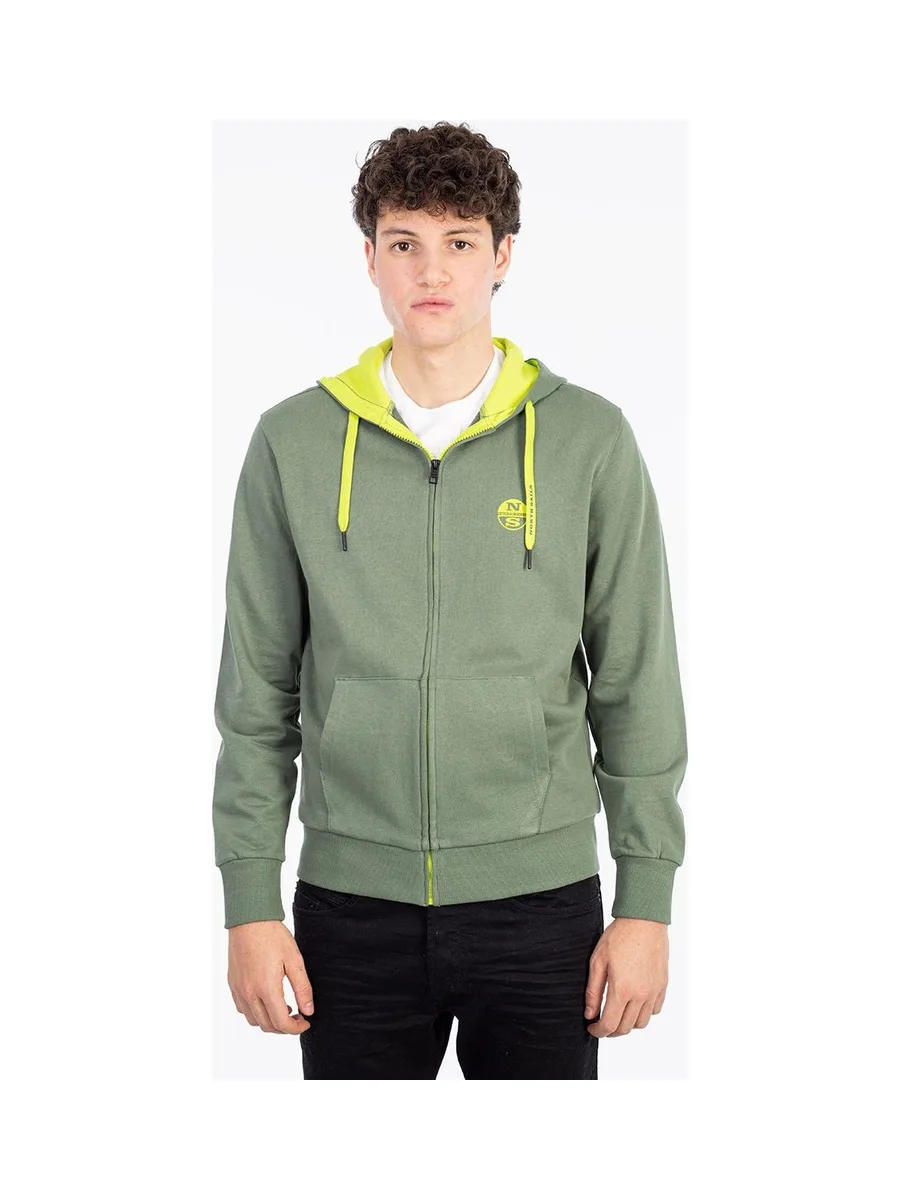 Sweat à capuche zippé NORTH SAILS avec logo - Sweat-shirt 22