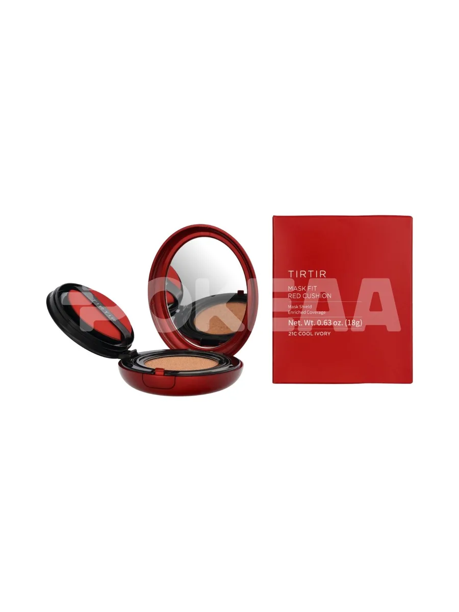 Tirtir Mask Fit Red Cushion Foundation SPF40 18g - #21C Cool Ivory 1