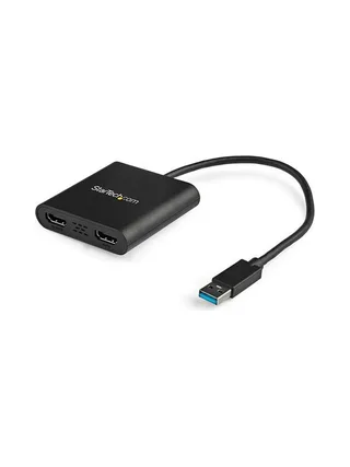 USB to Dual HDMI Adapter - 4K 1