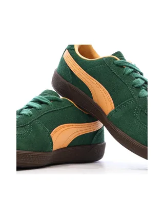 Baskets Vert/Orange Junior Puma Palermo PS 7