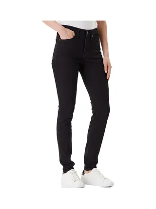 Jean Skinny Noir Femme Calvin Klein Mid Rise Ck C 1