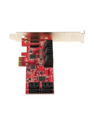 SATA PCIe Card/Controller Card 10 Ports 4