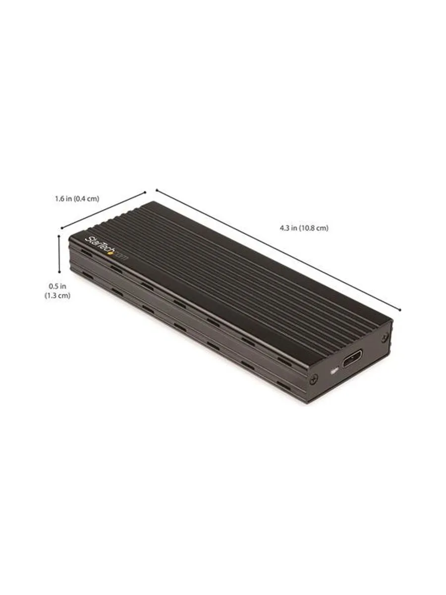 StarTech.com M2E1BMU31C storage drive enclosure 7