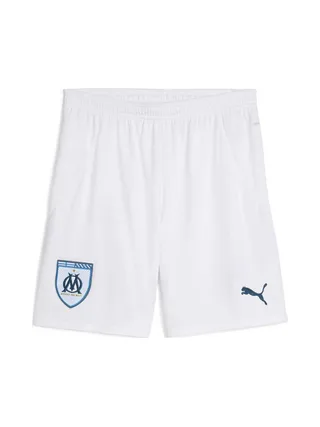 OM Short Blanc/Turquoise Homme Puma 1