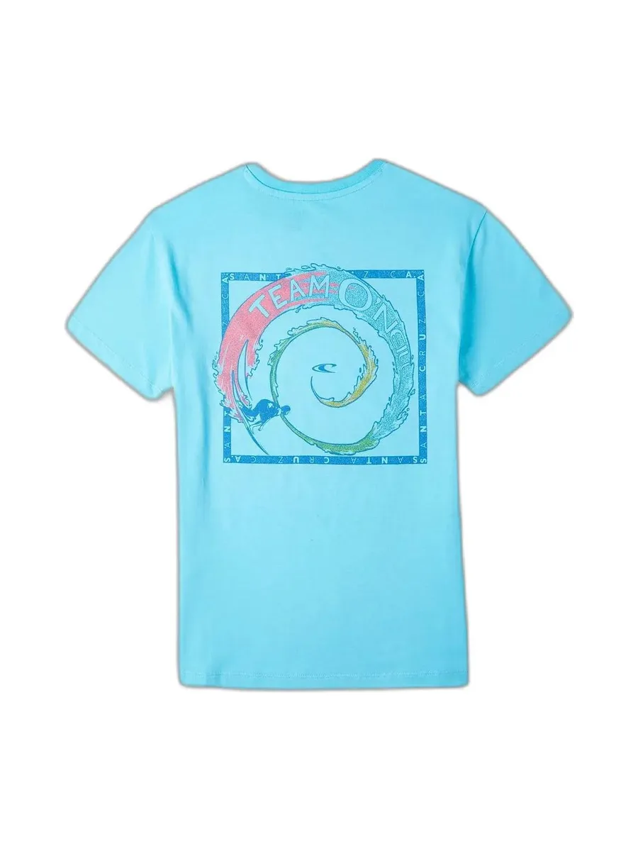 T-shirt Turquoise Garçon O'Neill Team 3
