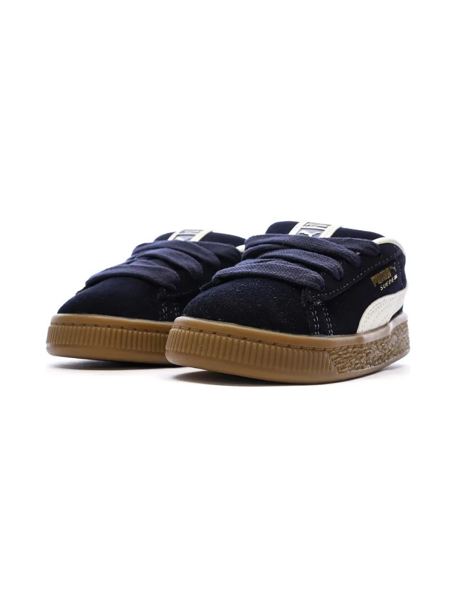 Baskets Marine Mixte Bébé Puma Suede Xl 6