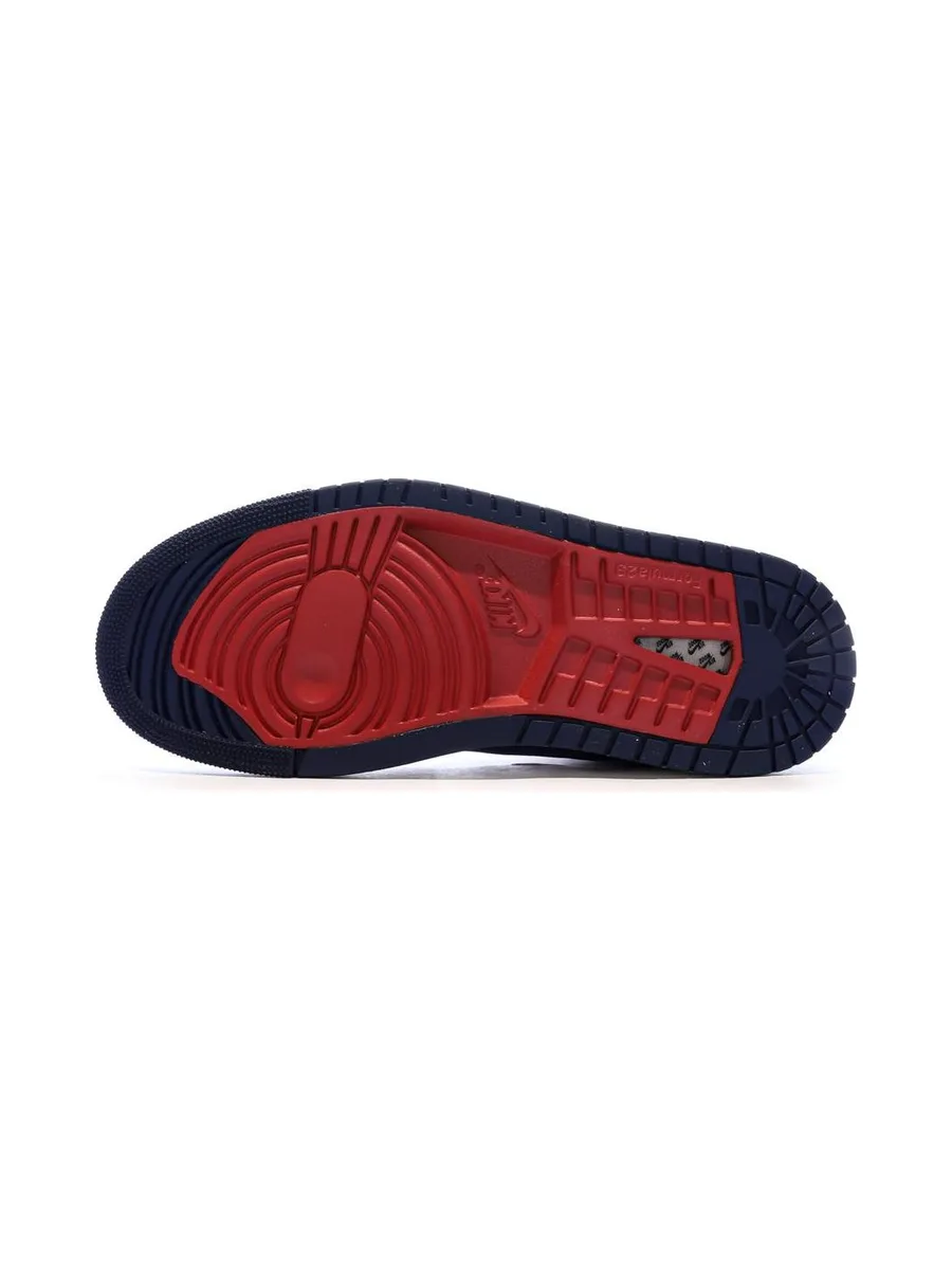 Nike Air Jordan 1 Zm Air Bleu/Gris Homme Nike 6