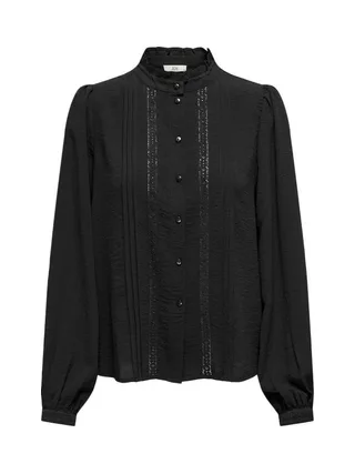 Chemise Noir Femme JDY Lace Shirt 3