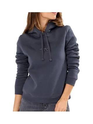 Sweat Bleu Femme Calvin Klein Jeans Hoo 1