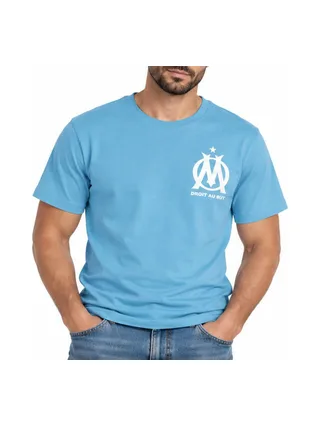 T-shirt Bleu Homme Olympique de Marseille G23021T 1