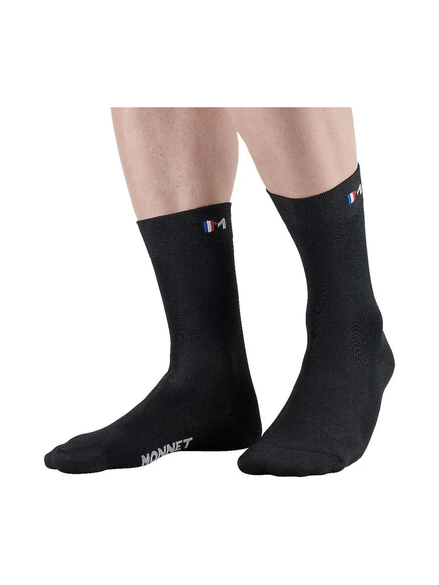 X1 Paire de Chaussettes Noir Monnet Relfex 2