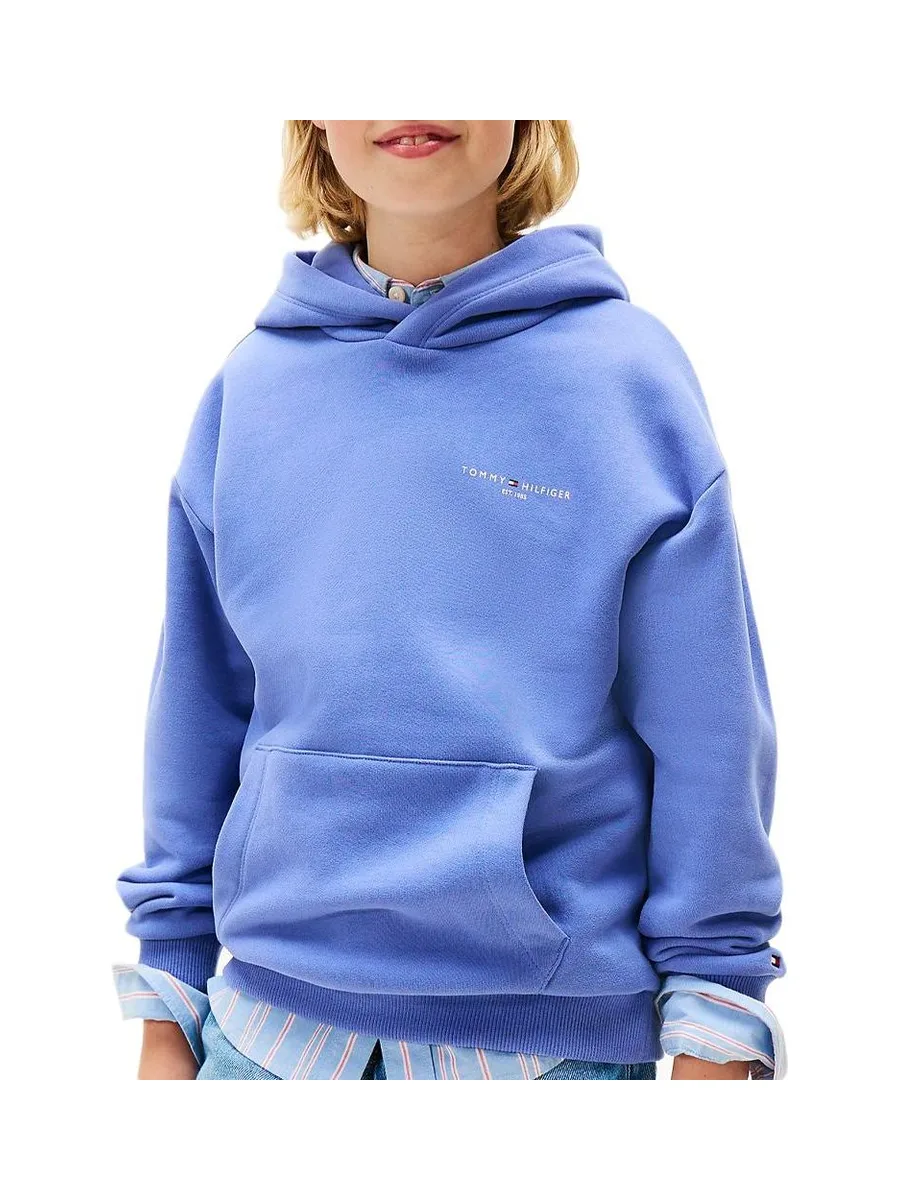 Sweat Bleu Mixte Tommy Hilfiger KS0KS00660 2