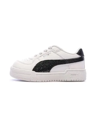 Baskets Blanche/Noir Fille Puma Ca Pro Jewel 1