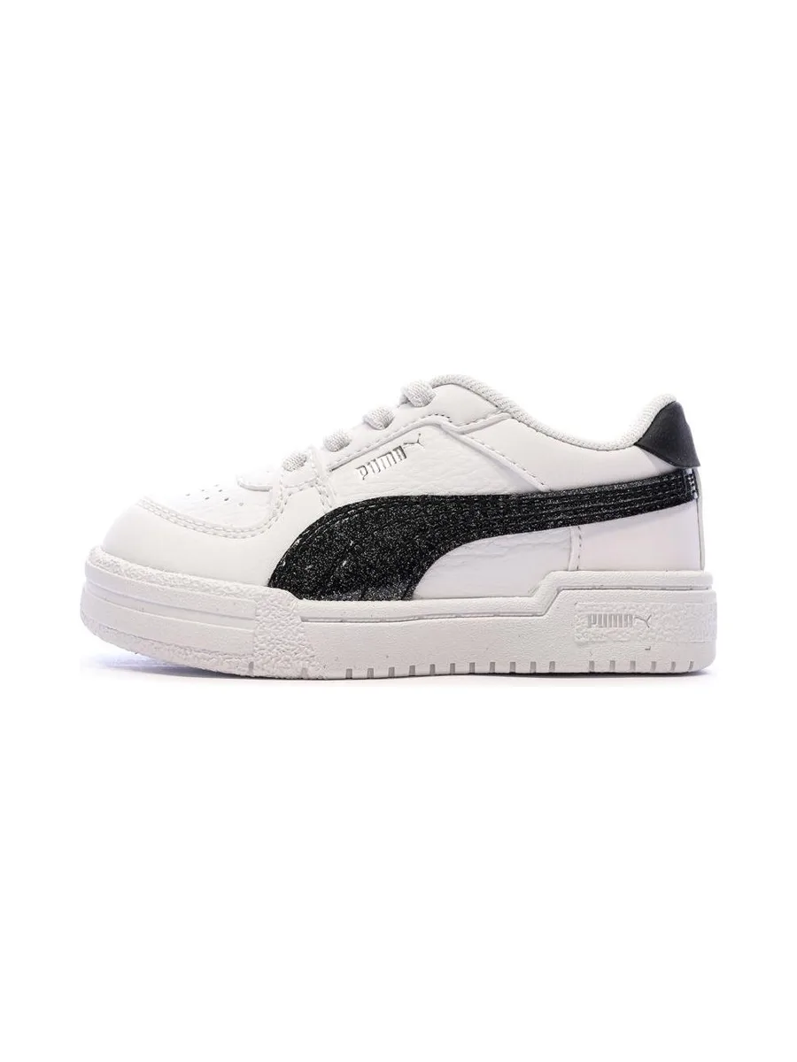 Baskets Blanche/Noir Fille Puma Ca Pro Jewel 2