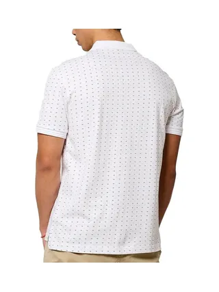 Polo Blanc/Orange Homme Kaporal BOSCIE 2