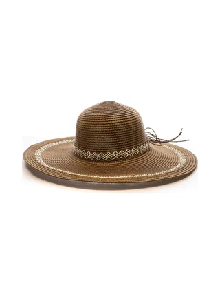 Chapeaux Marron Via Lorenzo Capeline Chocolat [6a34ead31705a] 1