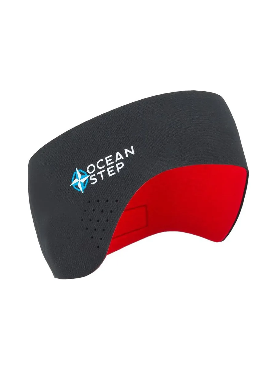 Bandeau Thermique Noir Ocean Step Headband 3mm Neoprene 2