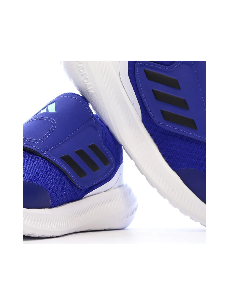 Baskets Bleu Garçon Adidas Runfalcon 3.0 Ac 8