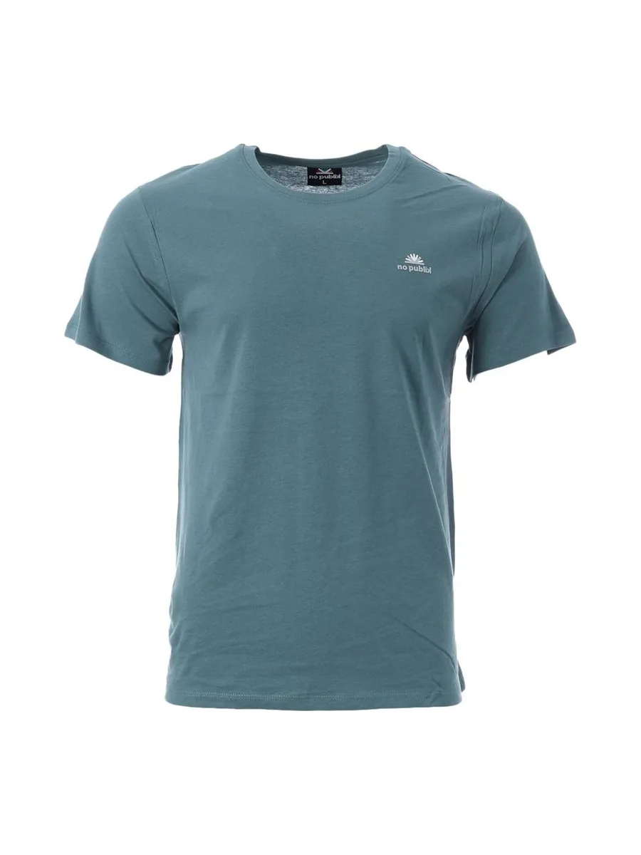 T-shirt Vert Homme No Publik Brand 2