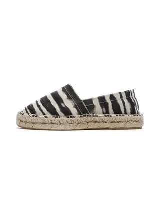 Espadrilles Beige/Noires Femme Pare Gabia Anitz 1