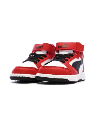 Baskets Rouges/Noires/Blanches Garçon Puma 6