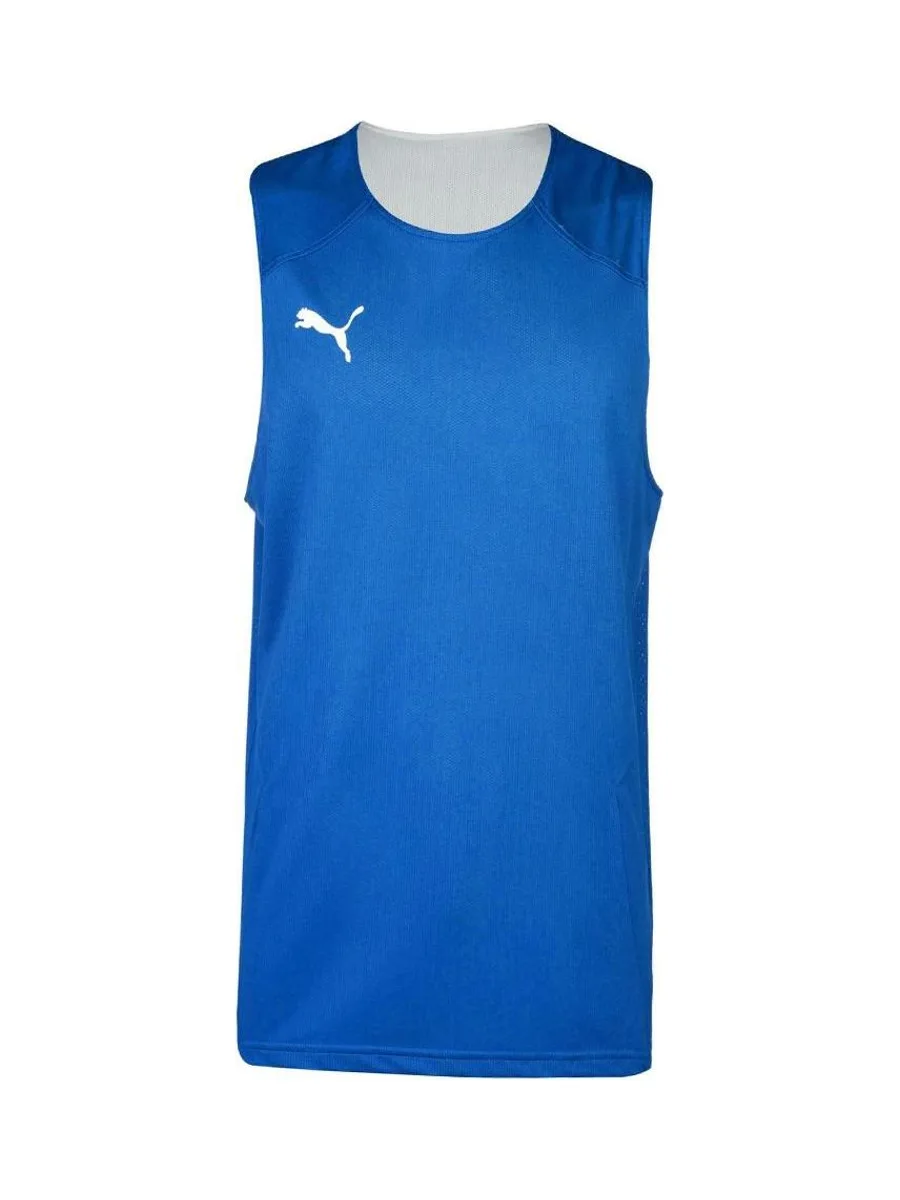 Débardeur Bleu/Blanc basketball Homme Puma Réversible 2
