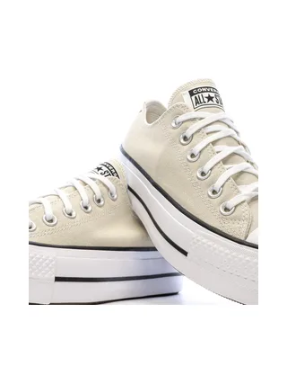 Baskets Beige Femme Converse Chuck Taylor All Star Lift A03542C 7