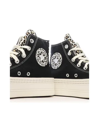 Baskets Noires Femme Converse Chuck Taylor All Star Modern 7