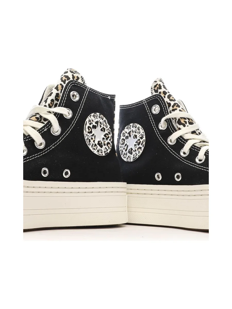 Baskets Noires Femme Converse Chuck Taylor All Star Modern 8