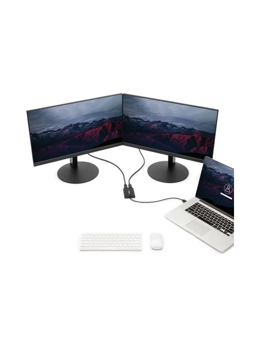 Adapter USB to Dual DisplayPort 4K 60Hz 5