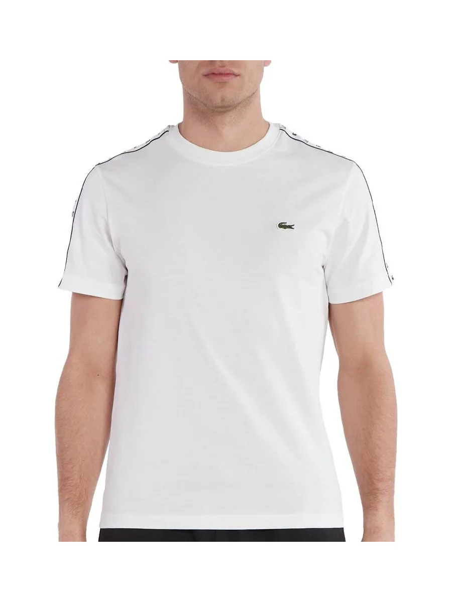 T-shirt Blanc Homme Lacoste TH7404 2