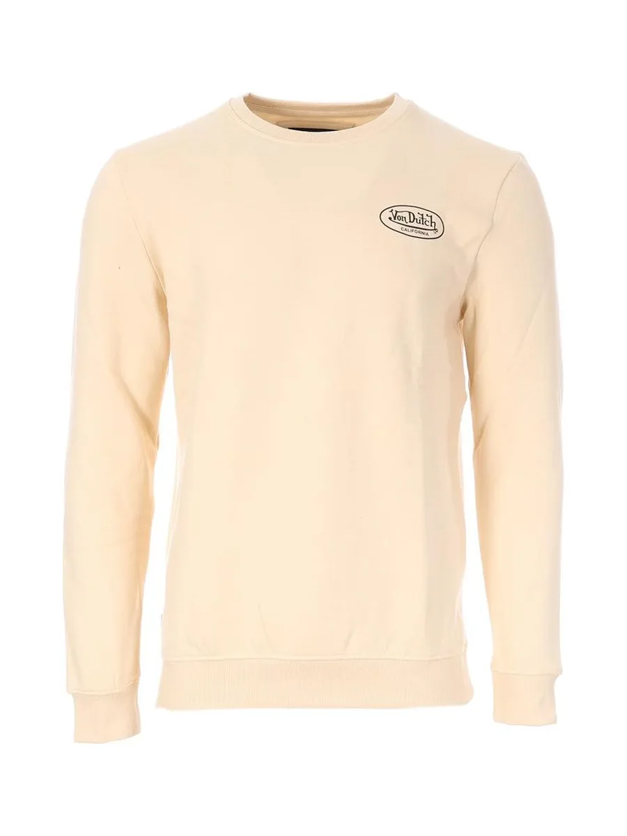 Sweat Beige Homme Von Dutch Crew 2