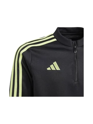 Veste Zippée Noir/Jaune Garçon Adidas Tiro23 2