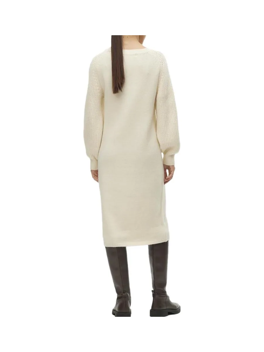Robe Pull Blanc Femme Vero Moda Enya 3