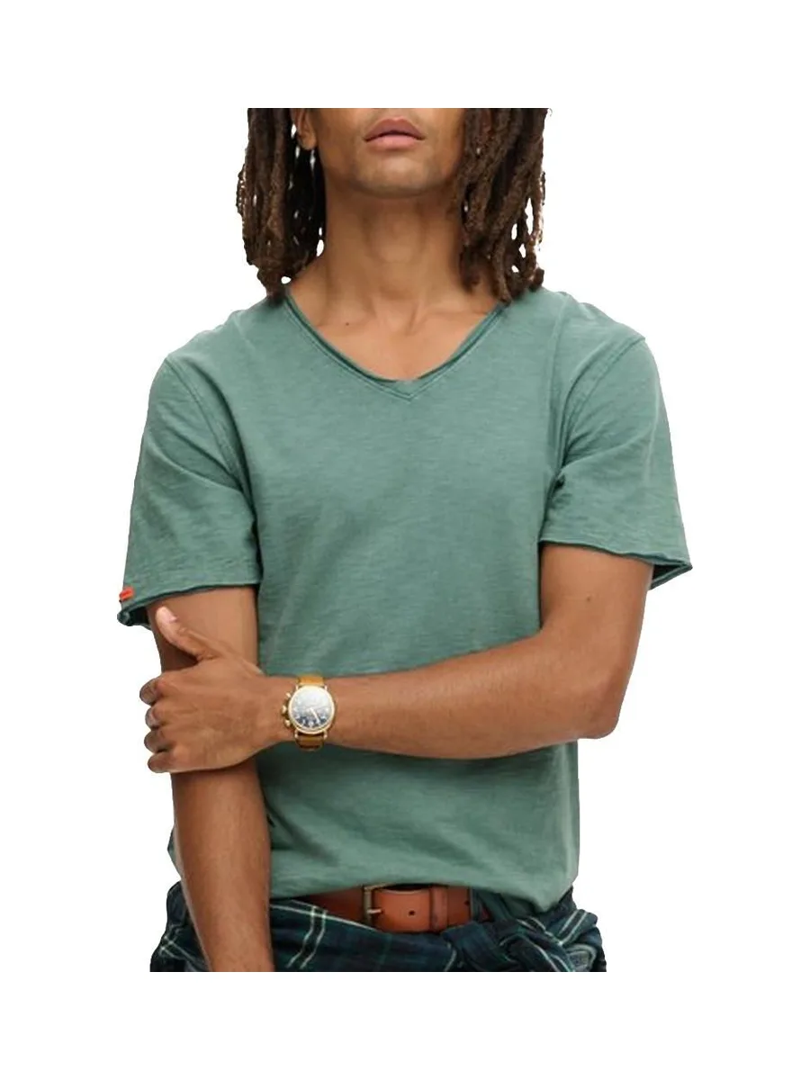 T-Shirt Vert Homme Superdru Raw 2
