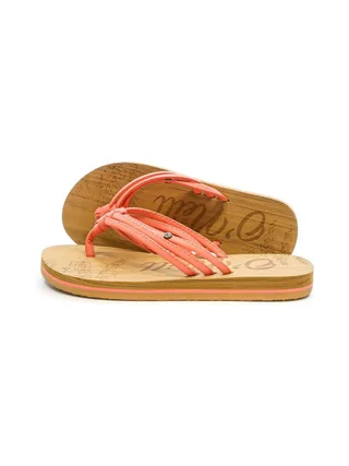 Tongs Rose/Marron Fille O'Neill Ditsy 1
