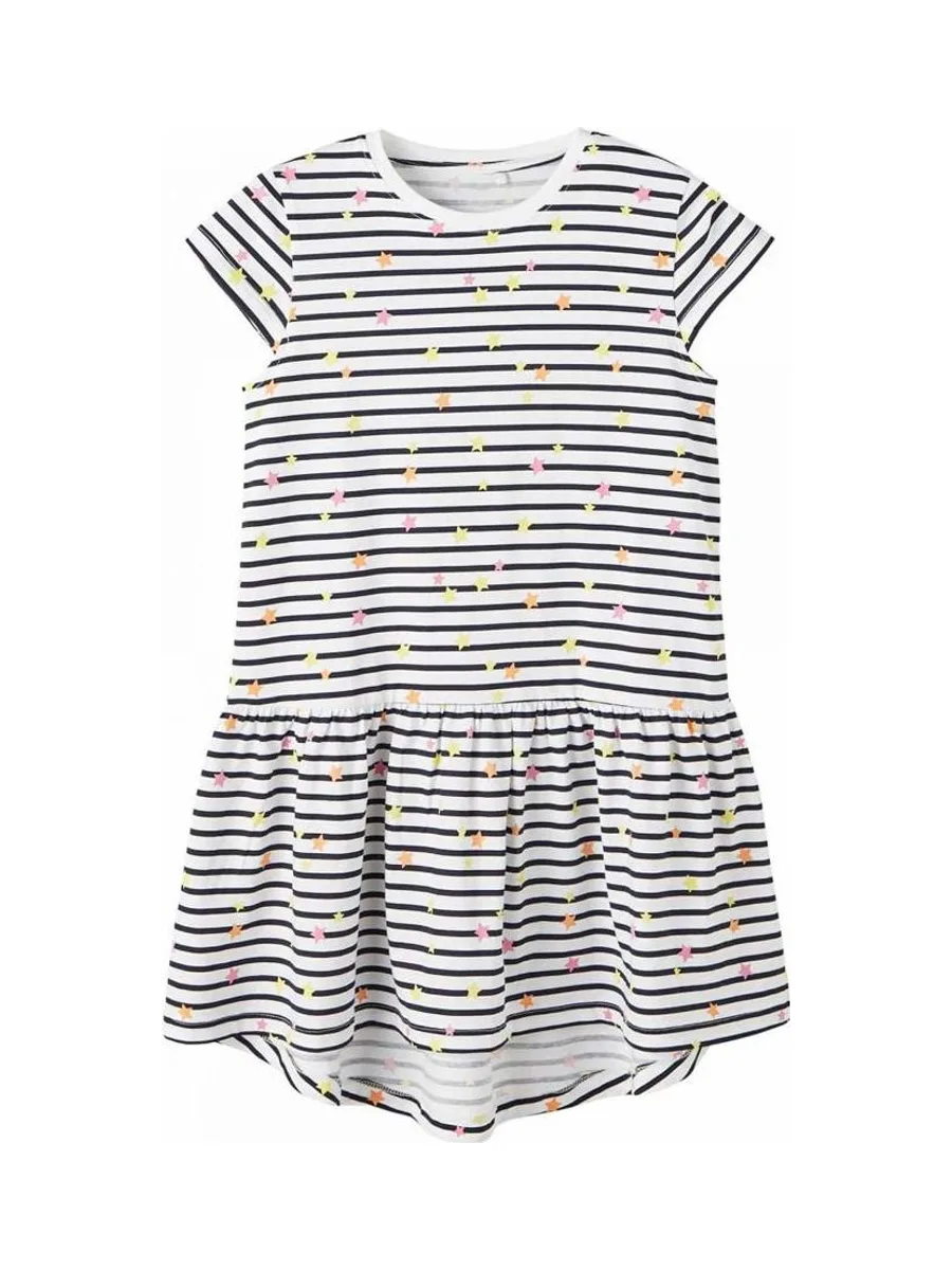 Robe Blanche à Rayures Fille Name it Frida 2